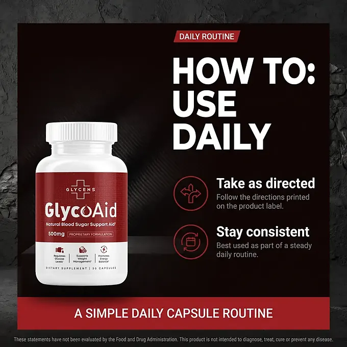The GlycoAid daily routine panel